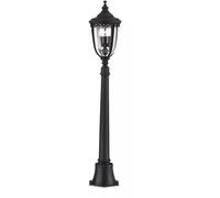 Elstead Lighting English Bridle lámpara de pie para exteriores 3x60 W negro FE-EB4-M-BLK
