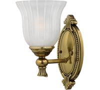 Elstead Lighting Francoise lámpara de pared 1x3 W latón HK-FRANCOISE1-BATH