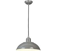 Elstead Lighting Franklin lámpara colgante 1x60 W gris/gris ceniza FRANKLIN-P-GY