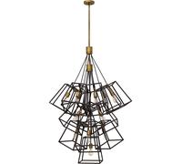 Elstead Lighting Fulton lámpara colgante x60 W latón-marrón HK-FULTON-13P