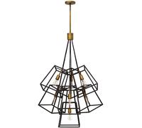 Elstead Lighting Fulton lámpara colgante x60 W latón-marrón HK-FULTON-7P