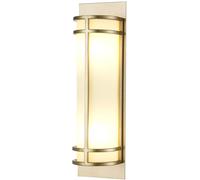 Elstead Lighting Fusion lámpara de pared 2x60 W latón FE-FUSION2-PNBR