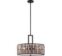 Elstead Lighting Gemma lámpara colgante 3x60 W marrón HK-GEMMA-P-C-VBZ