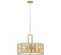 Elstead Lighting Gemma lámpara colgante 3x60 W plata HK-GEMMA-P-C-SL