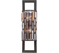 Elstead Lighting Gemma lámpara de pared 2x60 W transparente-marrón HK-GEMMA2-B-VBZ