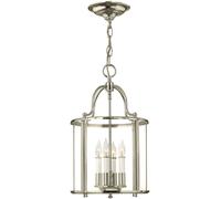 Elstead Lighting Gentry lámpara colgante 4x60 W níquel HK-GENTRY-P-M-PN