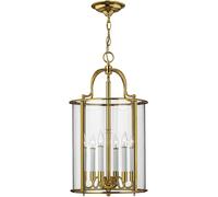 Elstead Lighting Gentry lámpara colgante 6x60 W latón HK-GENTRY-P-L-PB