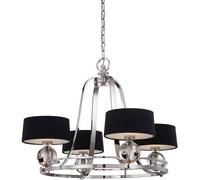 Elstead Lighting Gotham lámpara colgante 4x3 W plata QZ-GOTHAM4