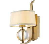 Elstead Lighting Gotham lámpara de pared 1x3 W latón QZ-GOTHAM1-BB