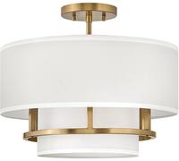 Elstead Lighting Graham lámpara colgante 3x40 W latón HK-GRAHAM-M-LCB