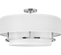 Elstead Lighting Graham lámpara colgante 4x40 W níquel HK-GRAHAM-L-PN