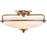 Elstead Lighting Griffin lámpara de techo 3x60 W latón QZ-GRIFFIN-F-WS