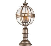 Elstead Lighting Halleron lámpara de pie para exteriores 3x40 W marrón KL-HALLERON-3M-BU