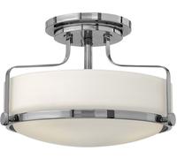 Elstead Lighting Harper lámpara de techo 3x60 W blanco-cromo HK-HARPER-SFS-CM