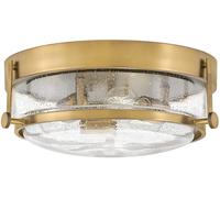 Elstead Lighting Harper plafón 3x60 W latón-transparente HK-HARPER-F-HB-CS