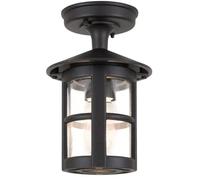 Elstead Lighting Hereford lámpara de techo exterior 1x60 W negro BL21A-BLACK