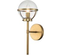 Elstead Lighting Hollis lámpara de pared 1x40 W latón HK-HOLLIS1-C-HB-BATH