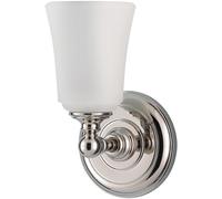 Elstead Lighting Huguenot Lake lámpara de pared 1x3 W cromo FE-HUGOLAKE1BATH