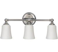 Elstead Lighting Huguenot Lake lámpara de pared 3x3 W cromo FE-HUGOLAKE3BATH