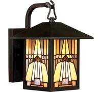 Elstead Lighting Inglenook Outdoor lámpara de pared para exteriores 1x60 W marrón QZ-INGLENOOK2-S