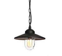 Elstead Lighting Klampenborg lámpara colgante 1x W negro KLAMPENBORG8-BK