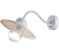 Elstead Lighting Klampenborg lámpara de pared para exteriores 1x60 W blanco KLAMPENBORG-PIR-WHT
