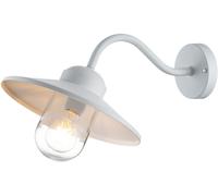 Elstead Lighting Klampenborg lámpara de pared para exteriores 1x60 W blanco KLAMPENBORG-WHT