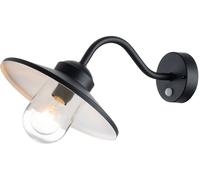 Elstead Lighting Klampenborg lámpara de pared para exteriores 1x60 W negro KLAMPENBORG-PIR-BK