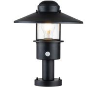 Elstead Lighting Klampenborg lámpara de pie para exteriores 1x60 W negro KLAMPENBORG-PED-PIR-BK