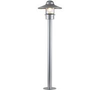 Elstead Lighting Klampenborg lámpara de pie para exteriores 1x60 W plata KLAMPENBORG-BOL-SIL