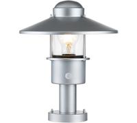 Elstead Lighting Klampenborg lámpara de pie para exteriores 1x60 W plata KLAMPENBORG-PED-PIR-SIL