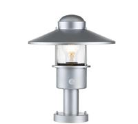 Elstead Lighting Klampenborg lámpara de pie para exteriores 1x60 W plata KLAMPENBORG-PED-SIL