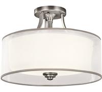 Elstead Lighting Lacey lámpara de techo 3x40 W blanco KL-LACEY-SF-AP