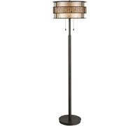 Elstead Lighting Laguna lámpara de pie 2x60 W cobre QZ-LAGUNA-FL-A