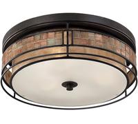Elstead Lighting Laguna plafón 3x40 W cobre QZ-LAGUNA-F-L