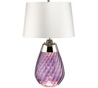 Elstead Lighting Lena lámpara de sobremesa 1x60 W violeta-satinado LENA-TL-S-PLUM-OWSS