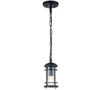Elstead Lighting Lighthouse lámpara colgante 1x60 W negro FE-LIGHTHOUSE8-S-BLK