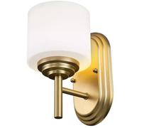 Elstead Lighting Malibu lámpara de pared 1x3 W latón FE-MALIBU1-BATH-BB