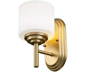 Elstead Lighting Malibu lámpara de pared 1x3 W latón FE-MALIBU1-BATH-BB