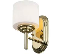 Elstead Lighting Malibu lámpara de pared 1x3 W latón FE-MALIBU1-BATH-PB