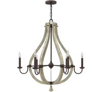 Elstead Lighting Middlefield lámpara colgante 6x60 W hierro HK-MIDDLEFIELD6