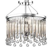 Elstead Lighting Piper lámpara de techo 3x60 W cromo KL-PIPER-SF-PC