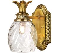 Elstead Lighting Plantation lámpara de pared 1x3 W latón HK-PLANTATION1-BATH-BB