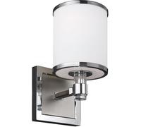 Elstead Lighting Prospect Park lámpara de pared 1x60 W cromo-níquel FE-PROSPECT-PARK1