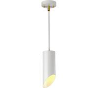 Elstead Lighting Quinto lámpara colgante 1x8 W blanco-latón QUINTO1P-WAB
