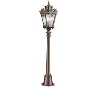 Elstead Lighting Tournai lámpara de pie para exteriores 1x60 W gris-marrón KL-TOURNAI4-M