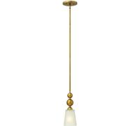 Elstead Lighting Zelda lámpara colgante 1x60 W latón HK-ZELDA-P-A-VS