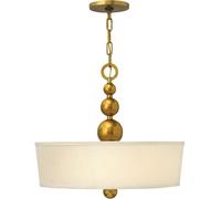 Elstead Lighting Zelda lámpara colgante 3x60 W latón HK-ZELDA-P-B-VS