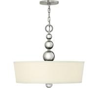 Elstead Lighting Zelda lámpara colgante 3x60 W níquel HK-ZELDA-P-B-PN
