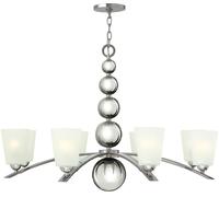 Elstead Lighting Zelda lámpara colgante x60 W níquel HK-ZELDA8-PN